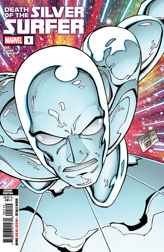 DEATH OF THE SILVER SURFER #1 RON LIM 2ND PRINTING VARIANT - Image