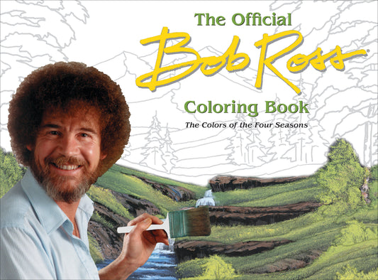 The Official Bob Ross Coloring Book image