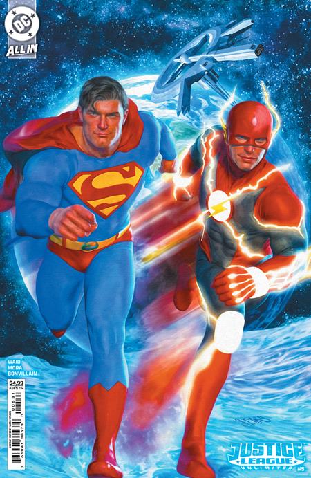 Justice League Unlimited #5  C Mark Spears Card Stock Var image