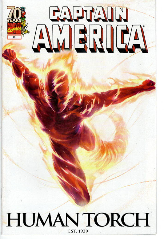 Pre-Owned - Captain America #46  (March 2009) Scanned Image Pop Weasel Pre-Owned Comics