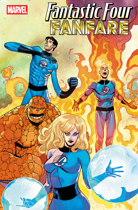 FANTASTIC FOUR FANFARE #1 SARA PICHELLI FOIL VARIANT - Image