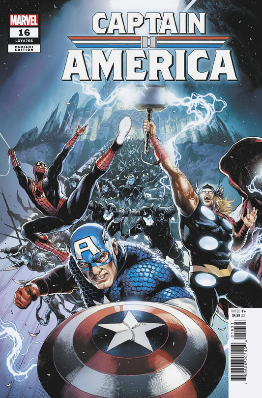 CAPTAIN AMERICA #16 CARLOS MAGNO VARIANT image