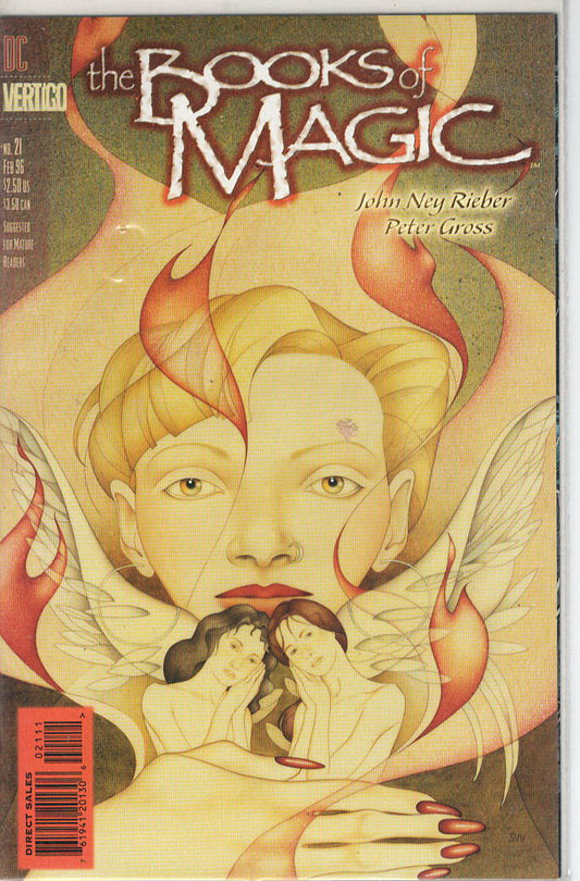 Pre-Owned - The Books of Magic #21  (February 1996) Scanned Image Pop Weasel Pre-Owned Comics