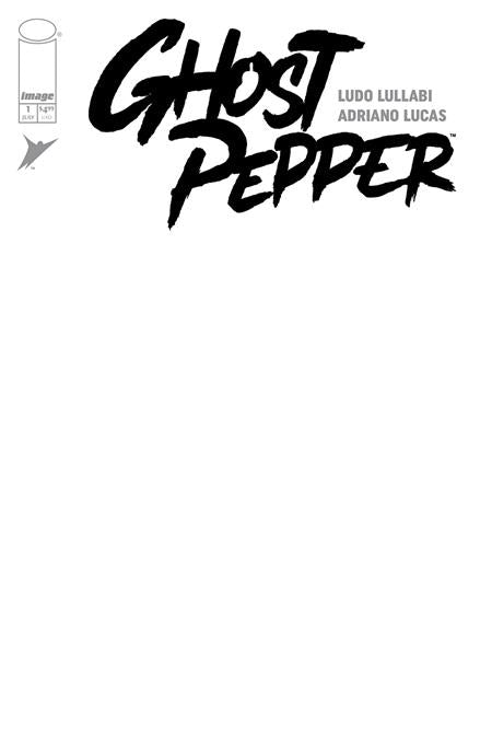 Ghost Pepper #1  G Blank Sketch Var - Image