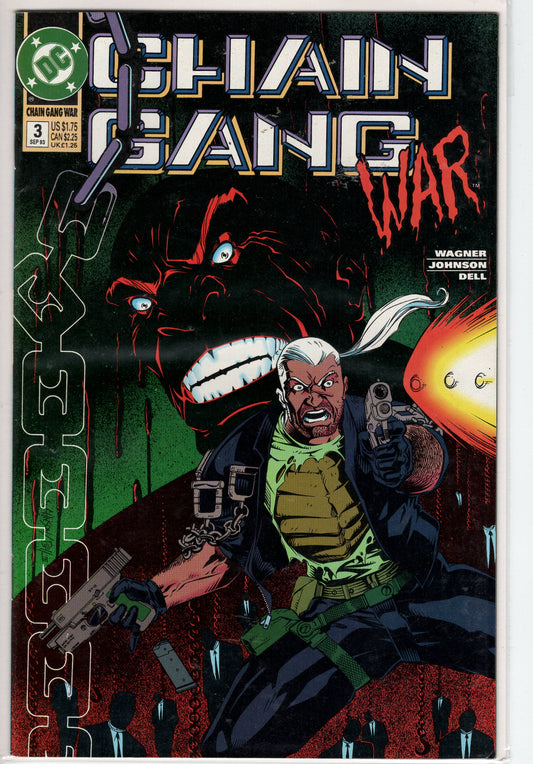 Pre-Owned - Chain Gang War #3  (September 1993) Scanned Image Pop Weasel Pre-Owned Comics