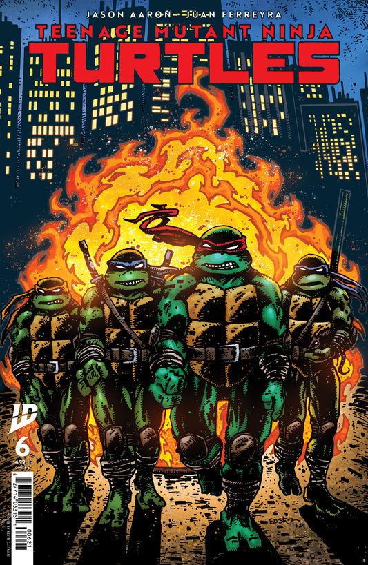 Teenage Mutant Ninja Turtles #6 Variant B (Eastman) image