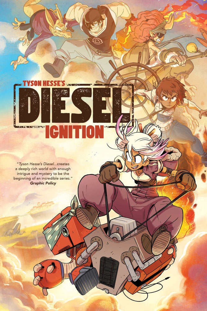 Tyson Hesse's Diesel: Ignition - Image - Books - Image - Pop Weasel