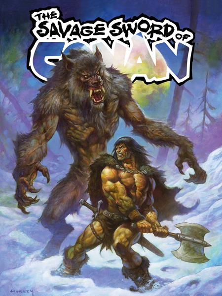 Savage Sword Of Conan  | TPB Vol 01 Direct Market Edition Alex Horley - Image