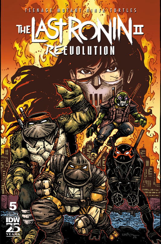 Teenage Mutant Ninja Turtles: The Last Ronin II—Re-Evolution #5 Variant B (Eastman) - Image