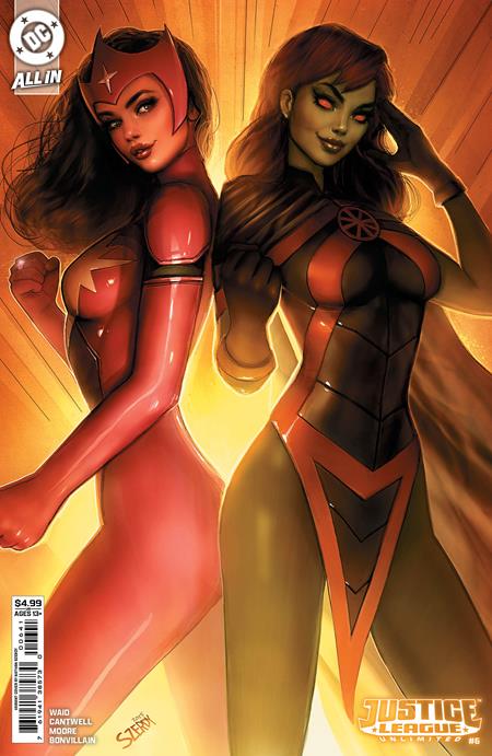 Justice League Unlimited #6  C Nathan Szerdy Card Stock Var (we Are Yesterday) - Image