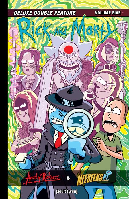 Rick And Morty Deluxe Double Feature  | Hardcover Vol 5 - Image