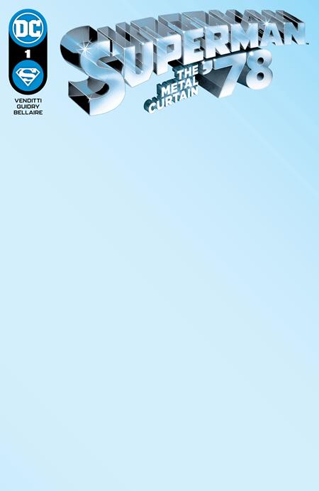 Superman 78 The Metal Curtain #1 (of 6)  D Blank Card Stock Var image