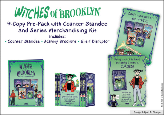 Witches of Brooklyn: Curse and Reverse 4-Copy Pre-Pack with Counter Standee and Series Merchandising Kit - Image