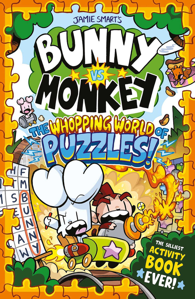 Bunny vs Monkey: The Whopping World of Puzzles image - Books - Image - Pop Weasel