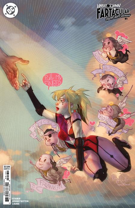 Harley Quinn Fartacular Silent Butt Deadly #1  | One Shot  C Ben Caldwell Card Stock Var image
