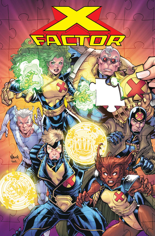 X-Factor By Peter David Omnibus Vol. 4 Todd Nauck Cover [DM Only] | Hardcover - Image