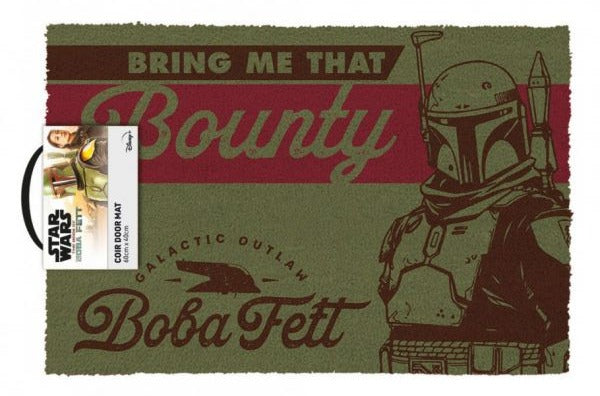 Licensed Doormat - Star Wars Book of Boba - Door Mat - Image - Pop Weasel