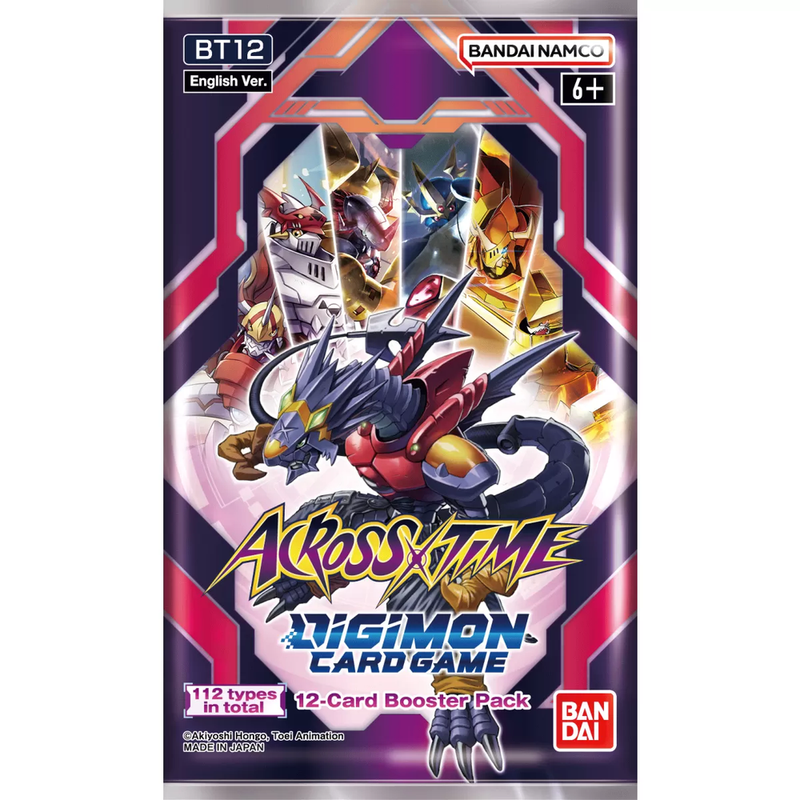 Digimon CCG Series 12: Across Time Booster Pack (BT12) - TCG - Image - Pop Weasel