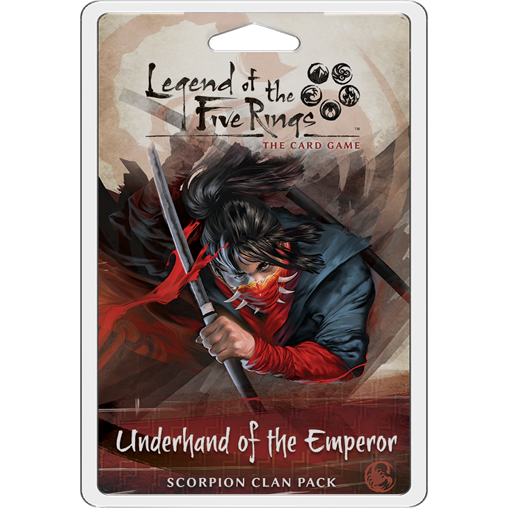 Pop Weasel Image of Legend of the Five Rings Card Game: Underhand of the Emperor Scorpion Clan Pack - Board Games - Image - Pop Weasel