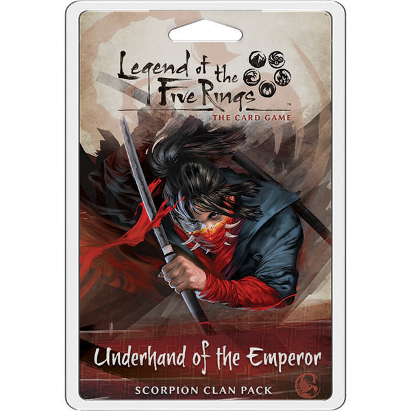 Pop Weasel Image of Legend of the Five Rings Card Game: Underhand of the Emperor Scorpion Clan Pack