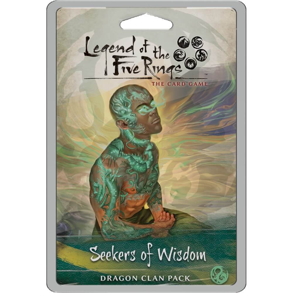 Pop Weasel Image of Legend of the Five Rings Card Game: Seekers of Wisdom Dragon Clan Pack - Board Games - Image - Pop Weasel