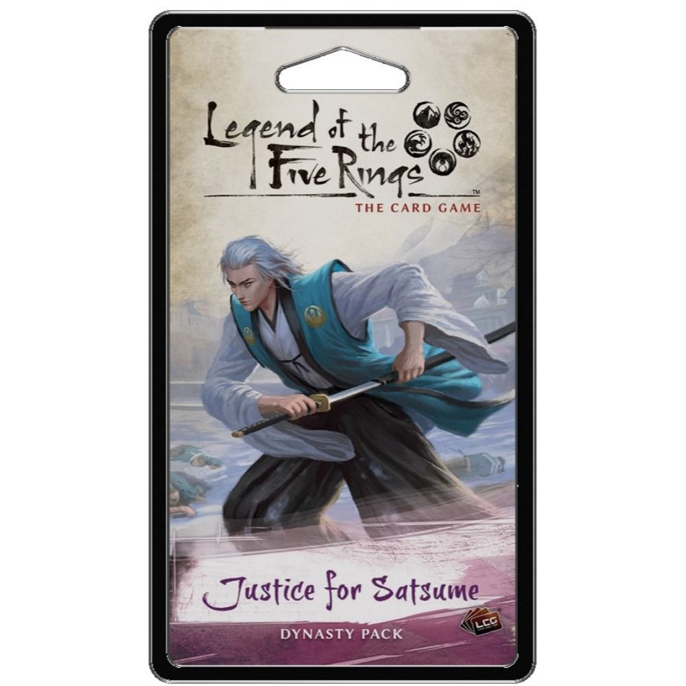 Pop Weasel Image of Legend of the Five Rings Card Game: Justice for Satsume Dynasty Pack - Board Games - Image - Pop Weasel