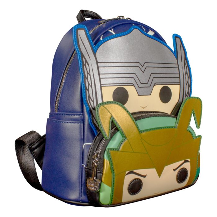 Marvel Comics - Thor & Loki US Exclusive Costume Backpack [RS] - Loungefly - Bags, Wallets & Purses - Image - Pop Weasel