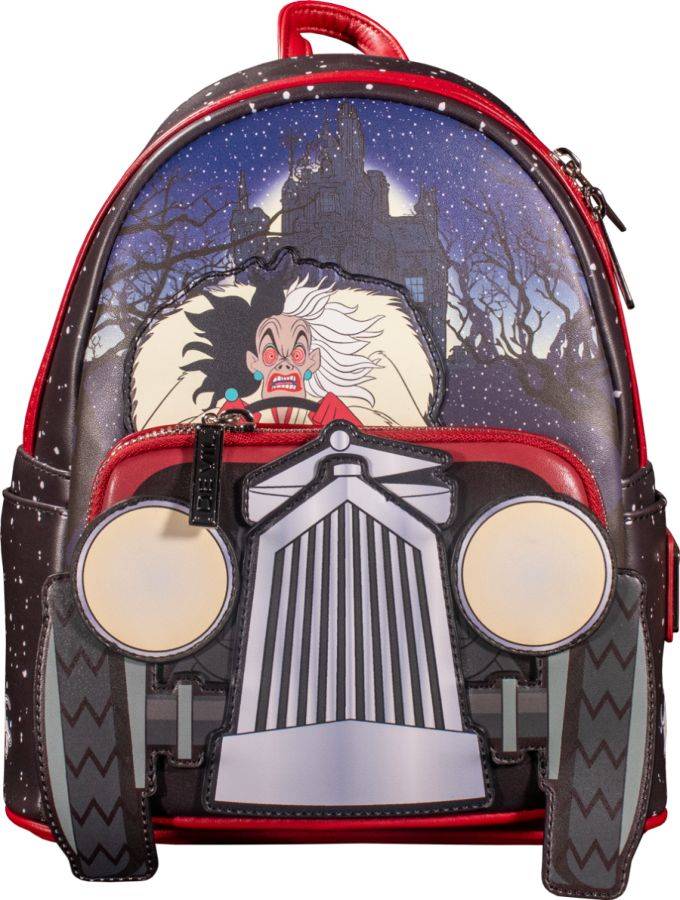 Pop Weasel Image of 101 Dalmatians (1961) - Cruella Car US Exclusive Mini Backpack [RS] - Loungefly - Bags, Wallets & Purses - Image - Pop Weasel