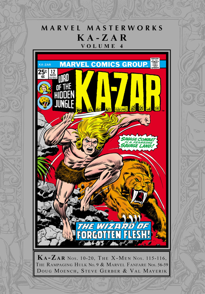 MARVEL MASTERWORKS: KA-ZAR VOL. 4 - Hard Cover - Graphic Novels - Image - Pop Weasel
