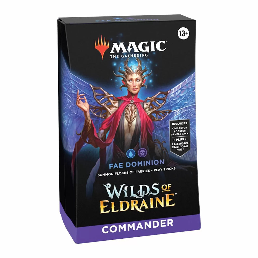 Magic The Gathering: Wilds of Eldraine Commander Deck - Fae Dominion - TCG - Image - Pop Weasel