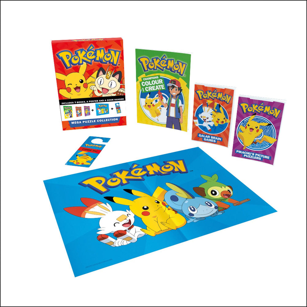 Pop Weasel Image of Pokemon: Mega Puzzle Collection - Activity Book - Image - Pop Weasel