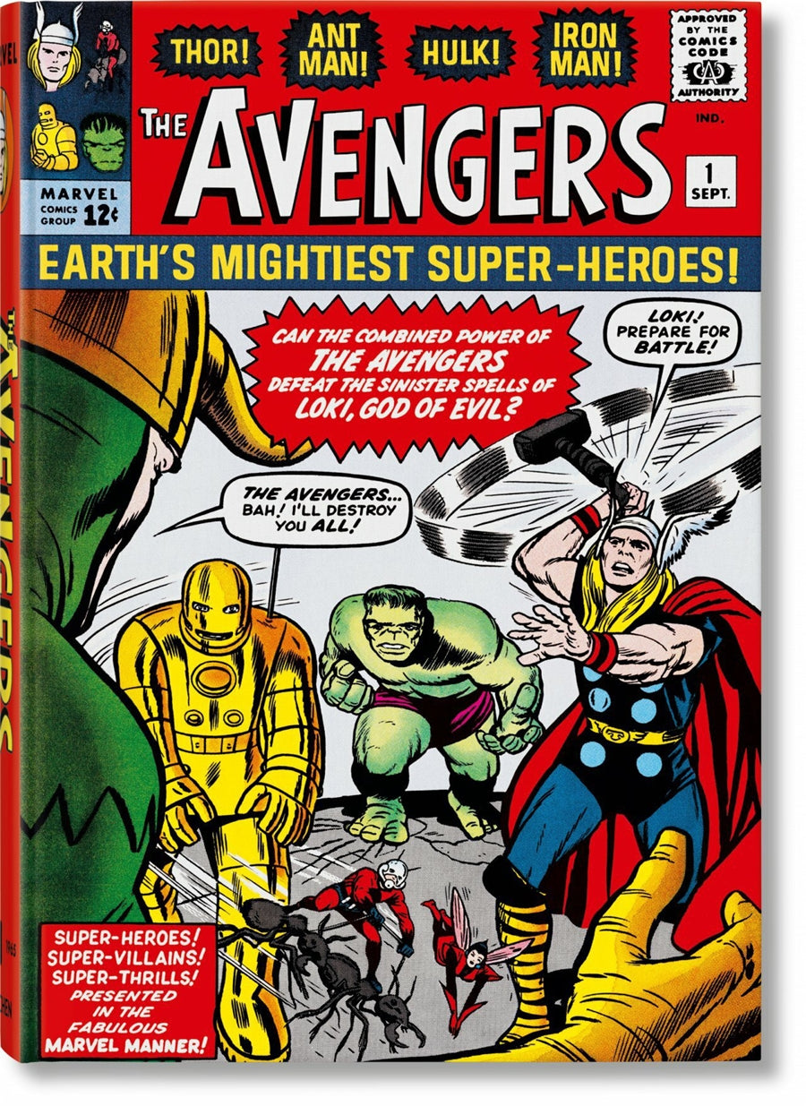 Pop Weasel Image of Marvel Comics Library: Avengers Vol. 01 1963-1965