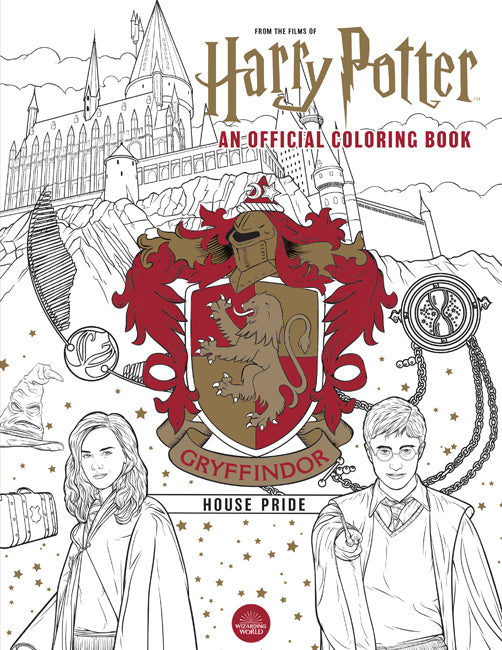 Pop Weasel Image of Harry Potter: Gryffindor House Pride - The Official Colouring Book - Colouring Book - Image - Pop Weasel