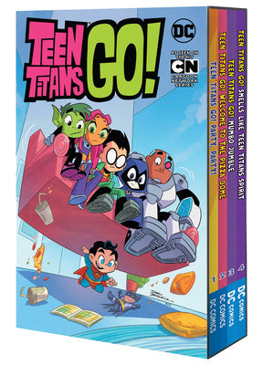 Teen Titans Go! Box Set Vol. 01 - Graphic Novel - Image - Pop Weasel