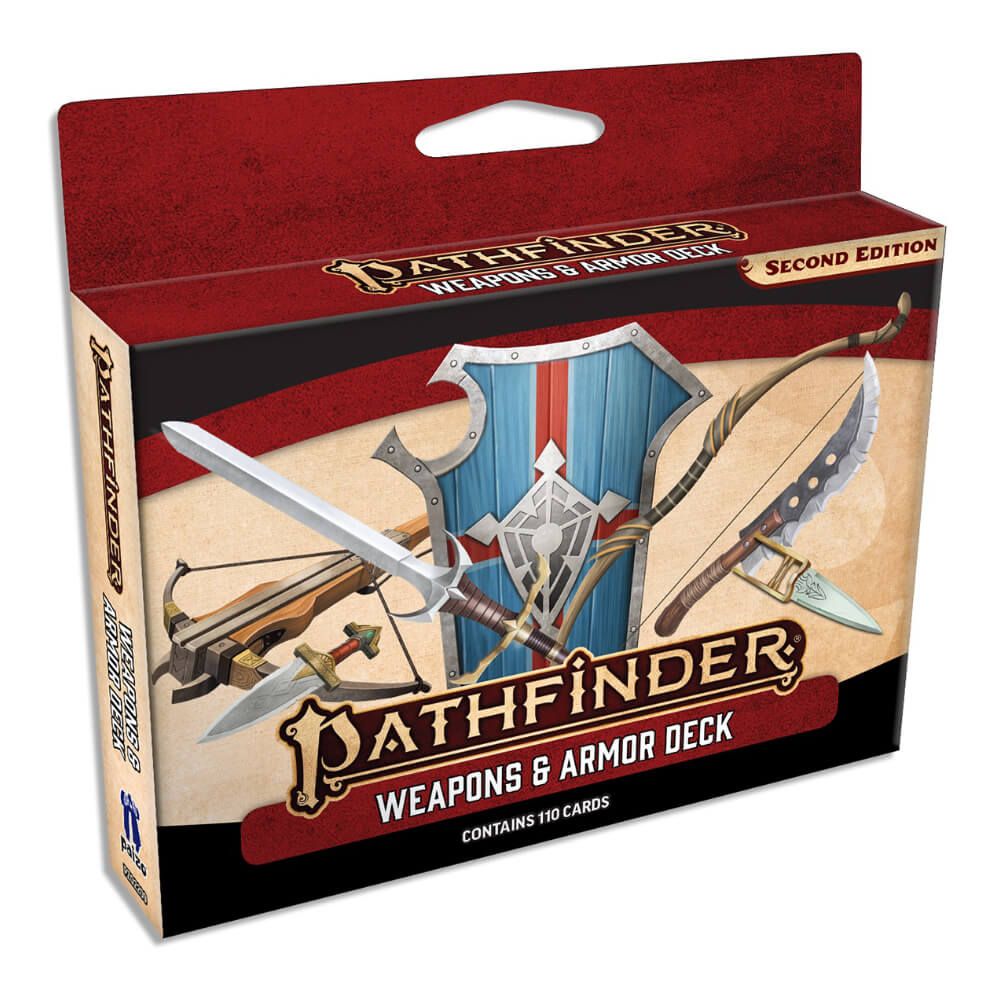 Pop Weasel Image of Pathfinder Second Edition: Weapons & Armor Deck