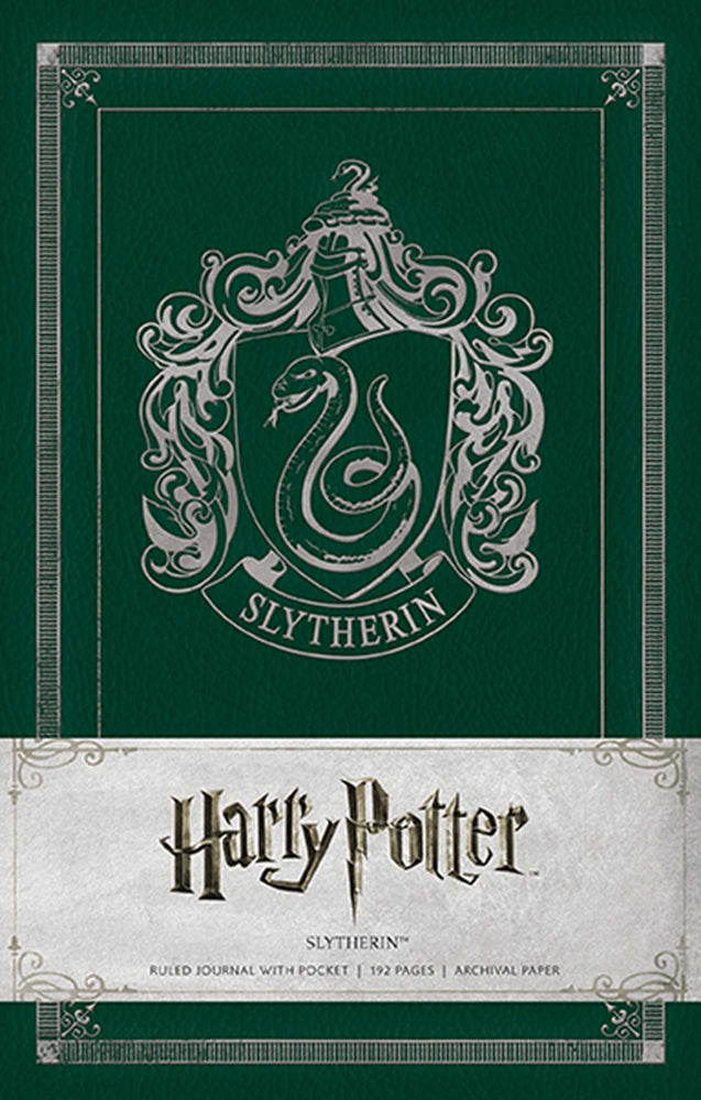 Pop Weasel Image of Harry Potter: Slytherin Hardcover Ruled Journal - Notebook - Image - Pop Weasel