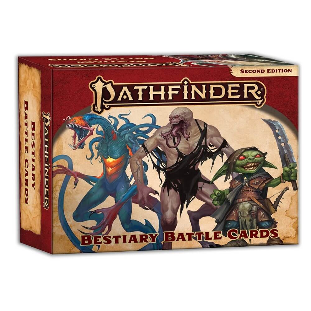 Pop Weasel Image of Pathfinder Second Edition: Bestiary Battle Cards