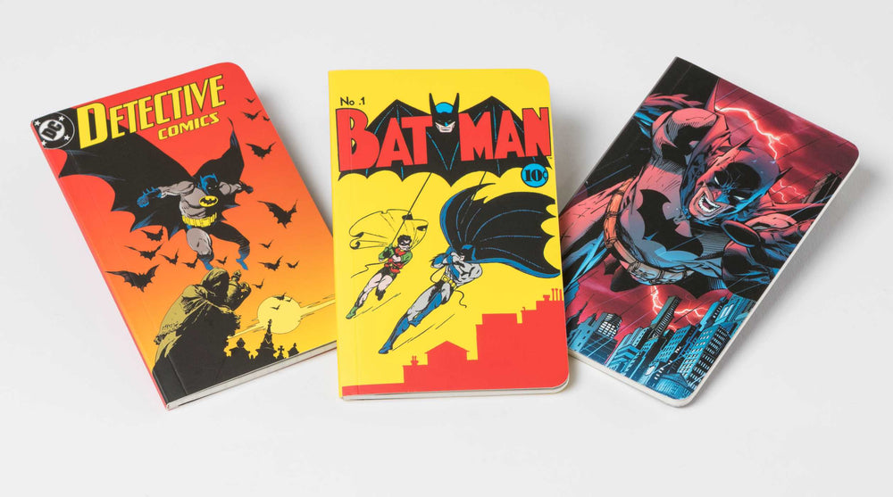 Pop Weasel Image of DC Comics: Batman Through the Ages Pocket Notebook Collection (Set of 3) - Notebook - Image - Pop Weasel