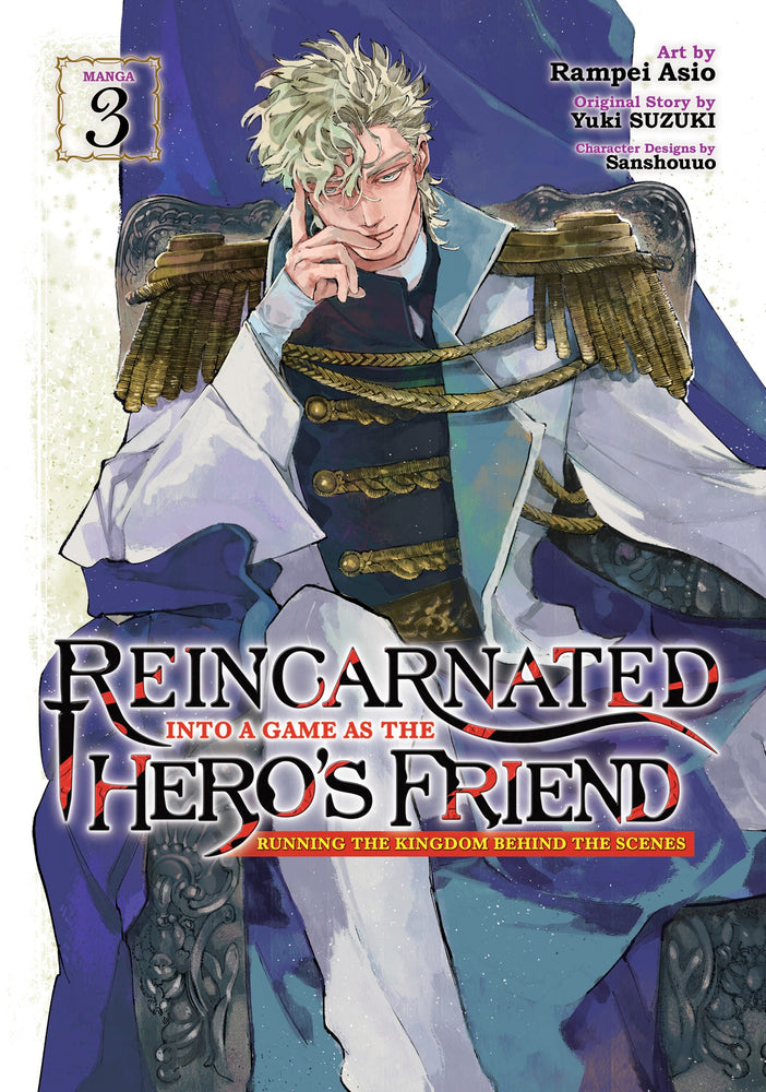 Reincarnated Into a Game as the Hero's Friend: Running the Kingdom Behind the Scenes (Manga) Vol. 3 - Manga - Image - Pop Weasel