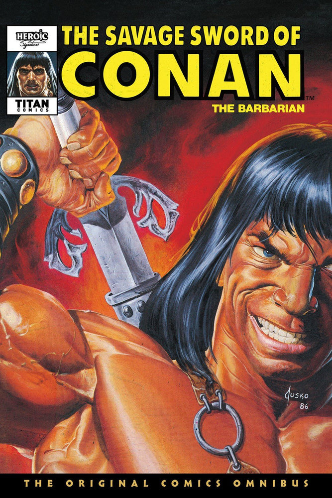 The Savage Sword Of Conan The Original Comics Omnibus Vol.9 - Hard Cover - Books - Image - Pop Weasel