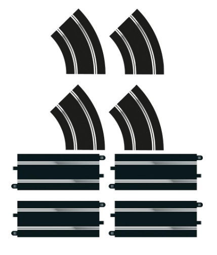 Straight &amp; R2 Curve Track Extn