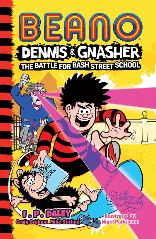 Pop Weasel Image of Beano Dennis & Gnasher - Battle for Bash Street School