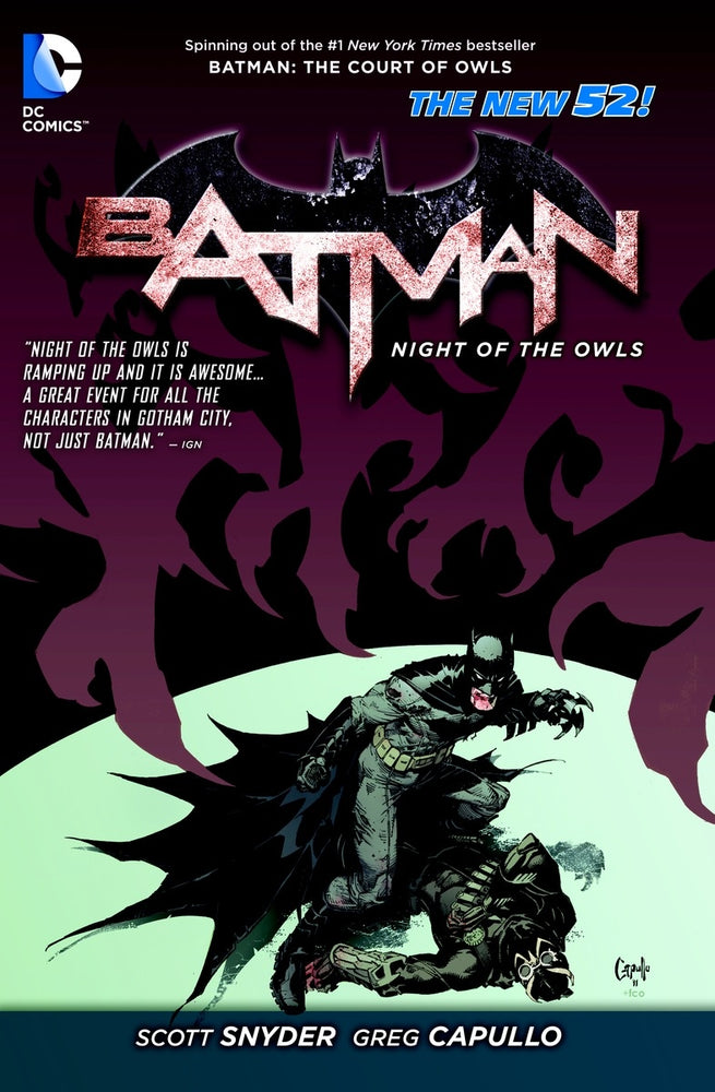 Pop Weasel Image of Batman: Night Of The Owls (The New 52) - Graphic Novel - Image - Pop Weasel