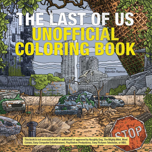 Pop Weasel Image of The Last Of Us Unofficial Coloring Book