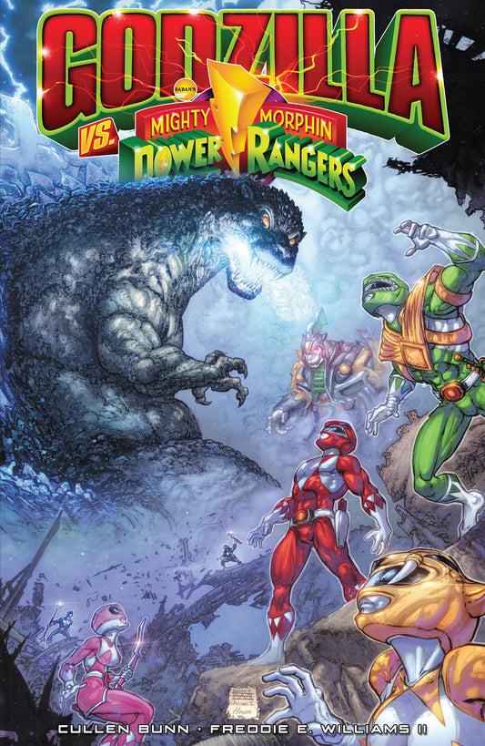 Pop Weasel Image of Godzilla Vs. The Mighty Morphin Power Rangers