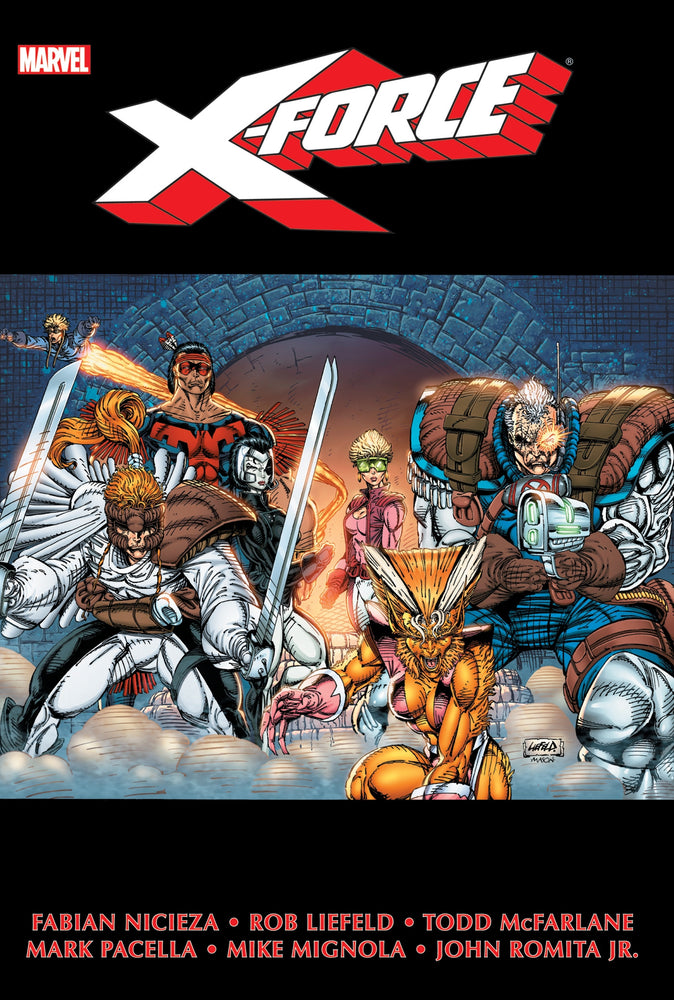 X-FORCE OMNIBUS VOL. 1 ROB LIEFELD FIRST ISSUE COVER [NEW PRINTING] - Hard Cover - Graphic Novels - Image - Pop Weasel