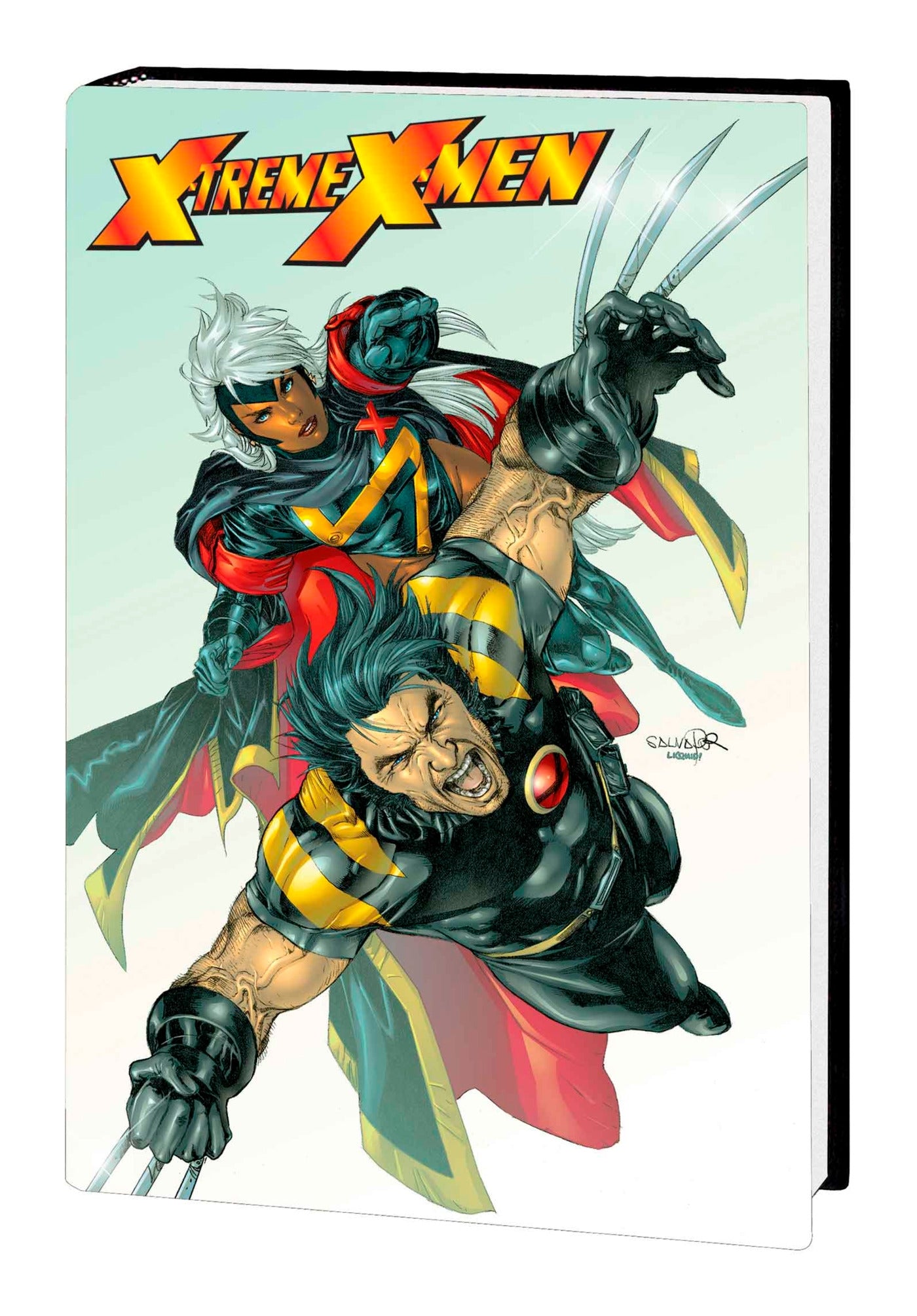 X-TREME X-MEN BY CHRIS CLAREMONT OMNIBUS VOL. 2 SALVADOR LARROCA STORM & WOLVERINE COVER - Hard Cover