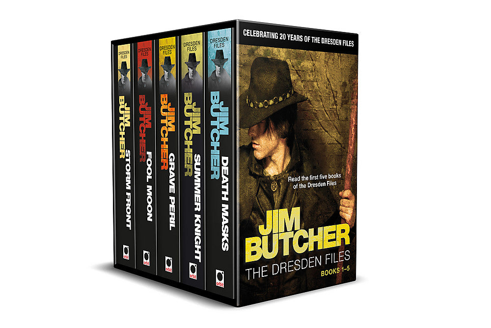 Pop Weasel Image of Jim Butcher's Dresden Files - 20th Anniversary Box Set Books 1-5 in series - Books - Image - Pop Weasel