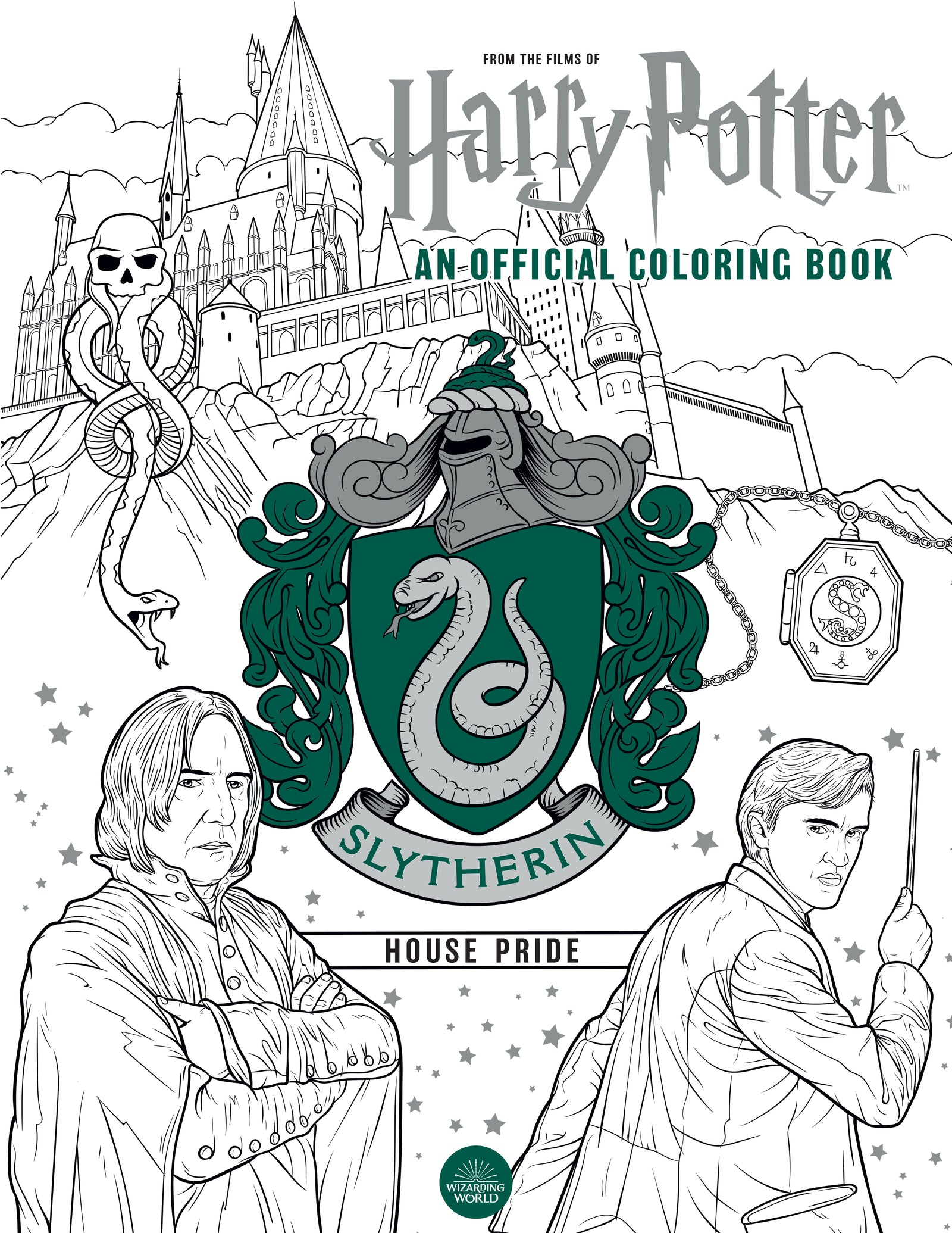 Pop Weasel Image of Harry Potter: Slytherin House Pride - The Official Colouring Book