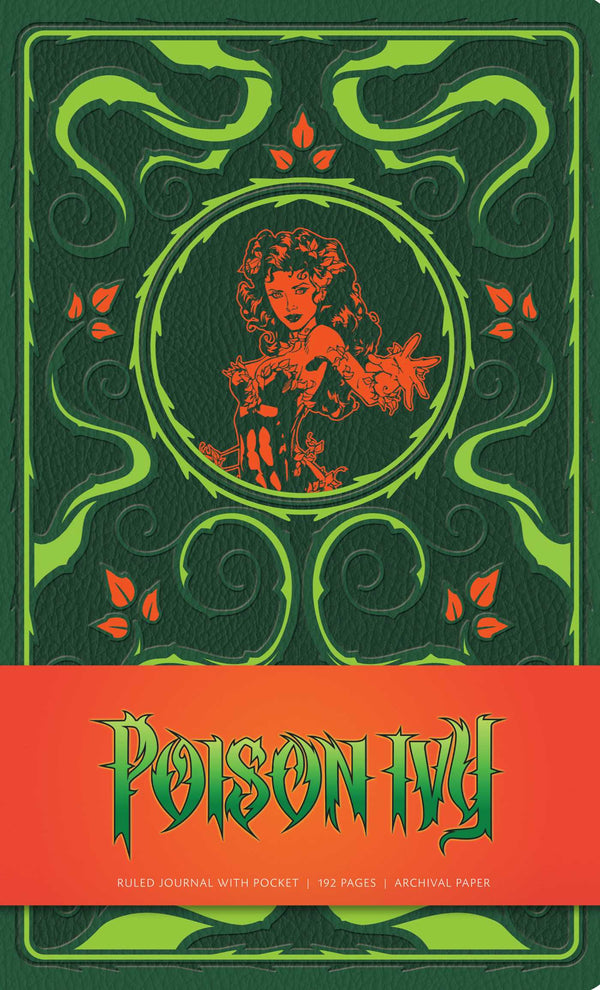 Pop Weasel Image of DC Comics: Poison Ivy Hardcover Ruled Journal